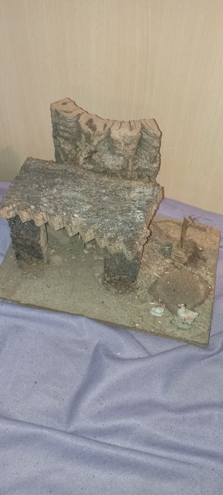 Portal de Belén para pesebre 