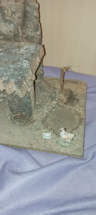 Portal de Belén para pesebre 