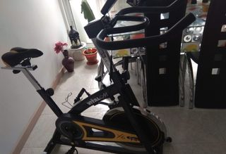 Bicicleta Vital Gym Estática Spinning de Decathlon