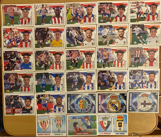 Cromos LIGA BBVA 2015 - 16