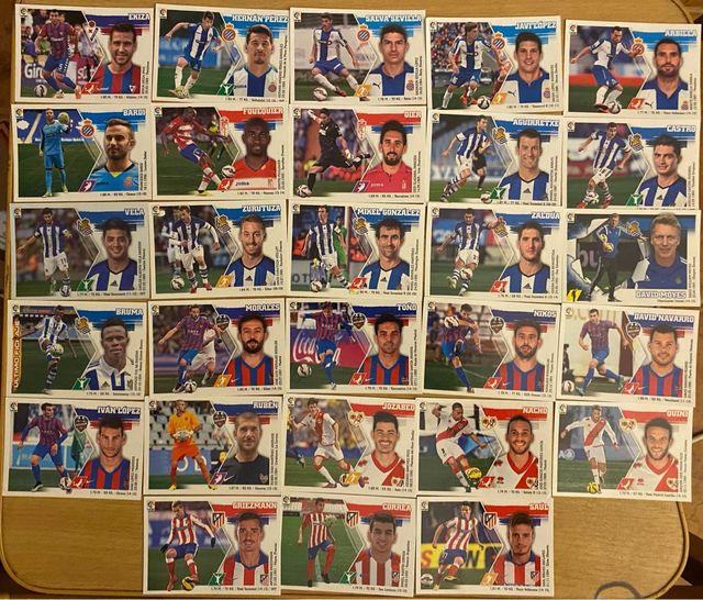 Cromos LIGA BBVA 2015 - 16