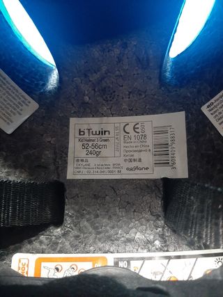 Casco bicicletta bambino