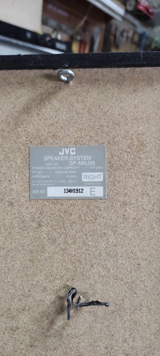 Altavoces JVC