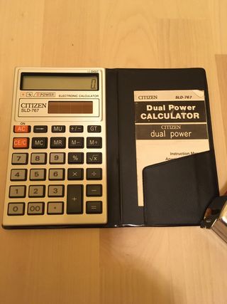 CITIZEN SLD-767 calculadora