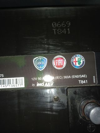 Batería 50 amp 