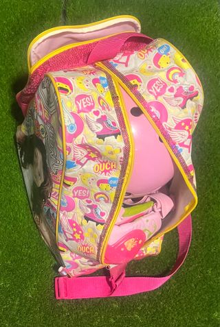 Patines Infantiles Talla 36-37 +Protecciones+Bolsa