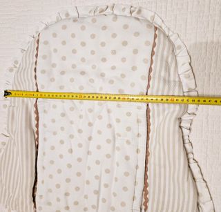 Saco universal silla paseo blanco y arena