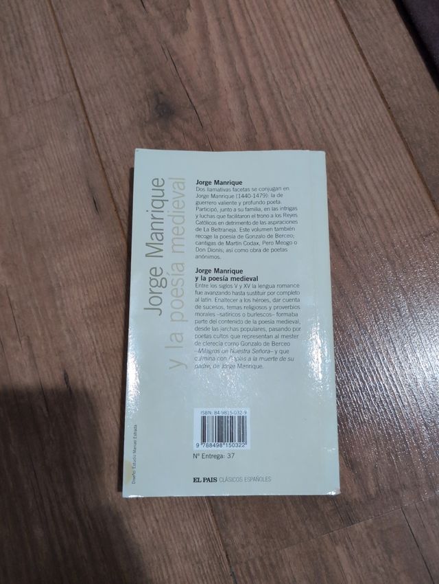 Jorge Manrique y la poesía medieval