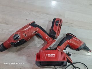 Atornilladora y taladro hilti