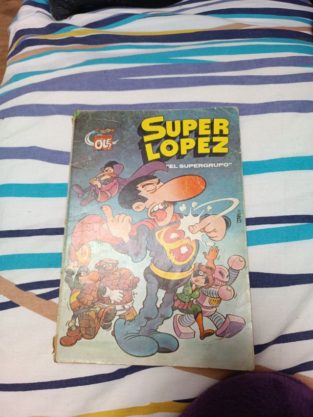 Comic Superlopez "El Supergrupo" 1983