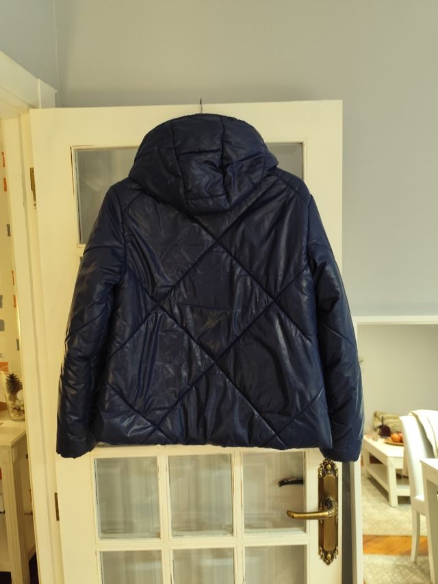 Cazadora acolchada brillante Benetton 