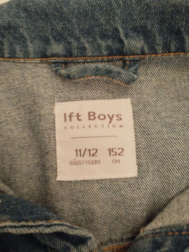 Chaqueta vaquera niño 11-12 años