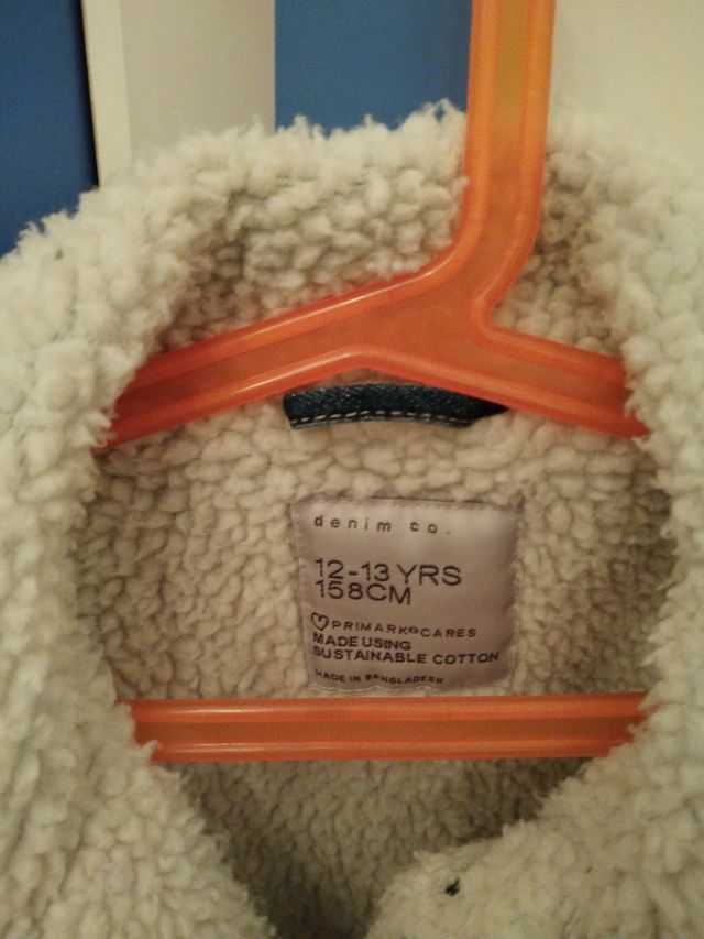 Chaqueta vaquera niño 12-13 años