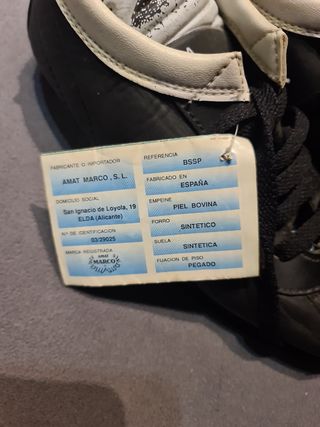 Botas de futbol vintage Marco Elda