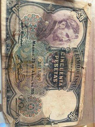 Billete 50 pesetas