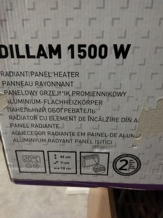 Radiador bajo consumo digital