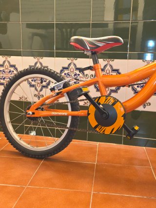 Bicicleta de niño niña como nueva 18 pulgadas