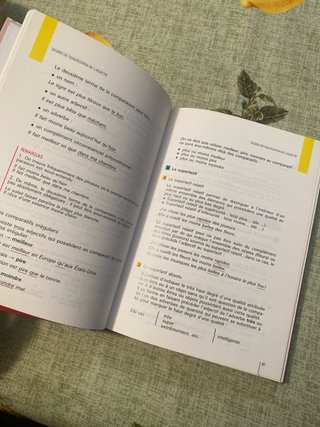Libro de gramática de francés