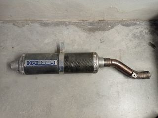 Tubo escape. Yamaha. Honda. Suzuki. Kawasaki.