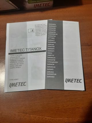 Ferro da stiro Inetec Titanox Eco