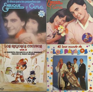 Lote vinilos música infantil