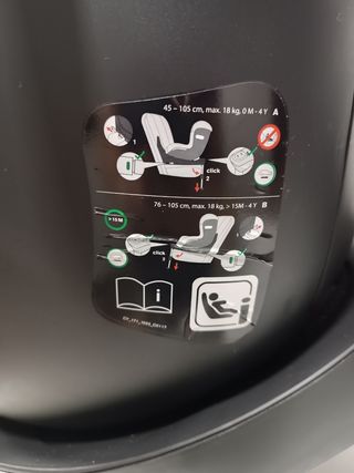 Silla coche GB Vaya Plus i size