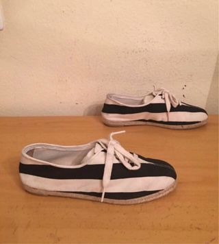 CASTAÑER - bambas tela lona mujer 36