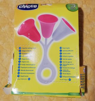 Spirale di peluche e sonaglio NUOVO + REGALO.