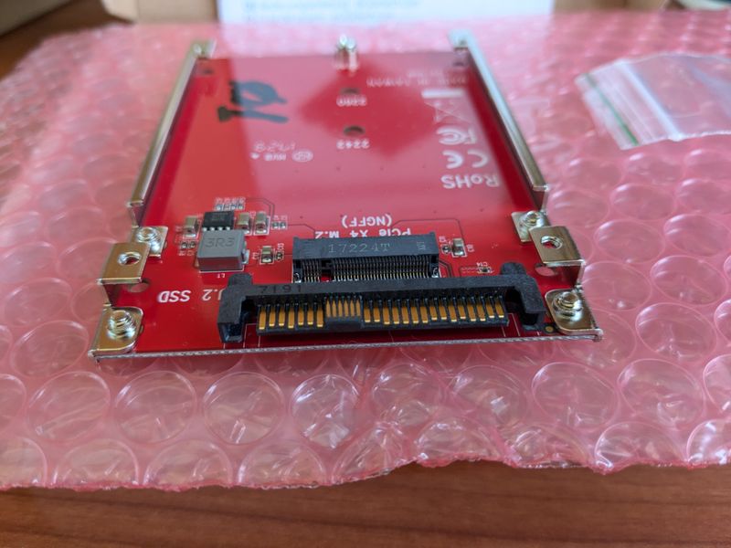 Adaptador M.2 a U.2 SFF8639 para SSD NVMe M.2 afbeelding 4