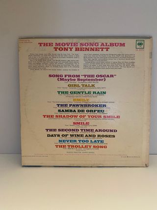Disco vinilo TONY BENNETT