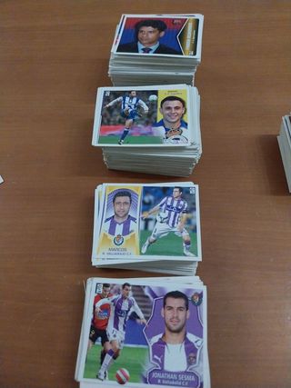 Lote  de más de 600 cromos antiguos liga este
