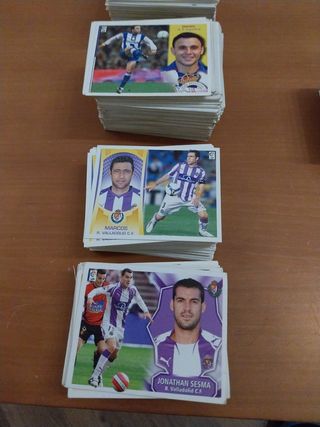 Lote  de más de 600 cromos antiguos liga este