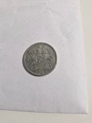 Moneda 10 céntimos 1940