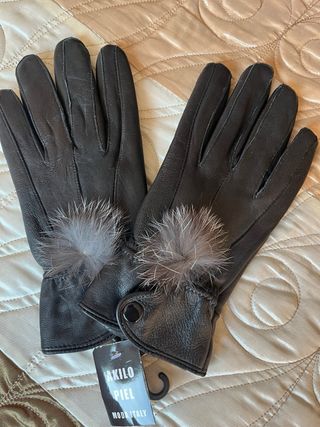 Guantes de piel