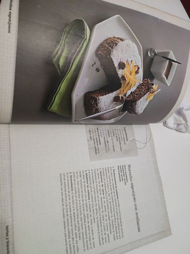 Libró recetas tartas y bizcochos