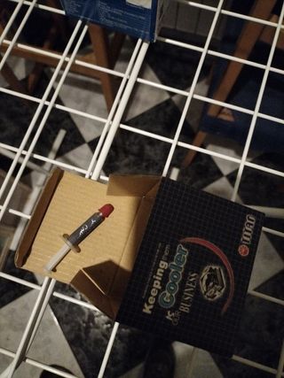 Disipador procesador ordenador.