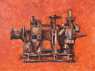 Ulises Parada 60x40 cm. Escuela Luján Pérez.