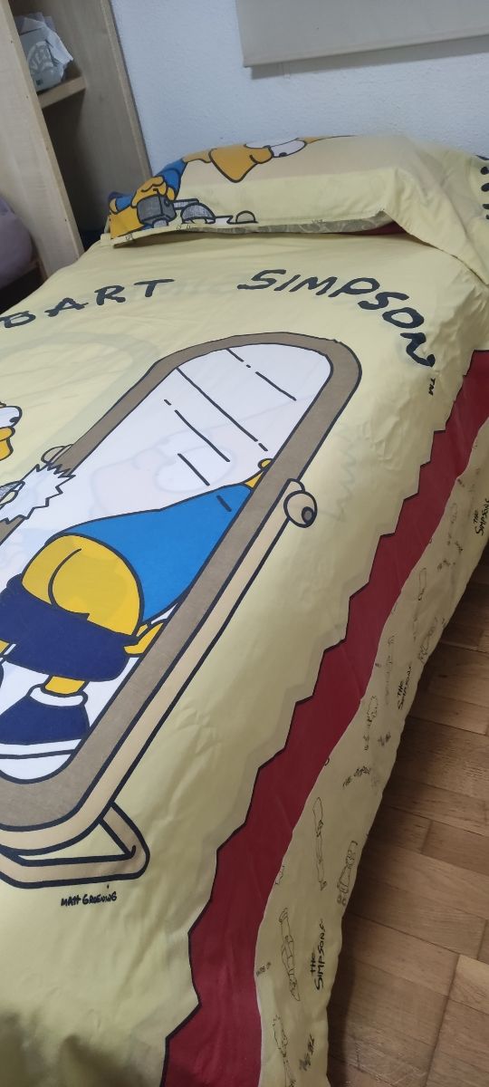 Funda nórdica Simpsons