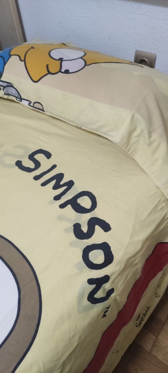 Funda nórdica Simpsons