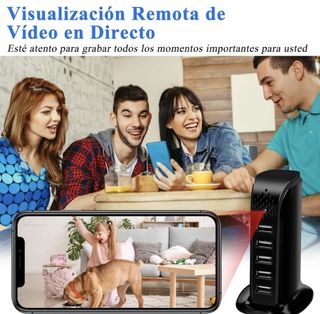 Camara espia cargador usb wifi 2.4 y 5 g