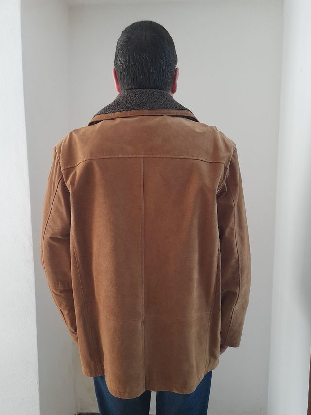 Chaqueta de ante vintage