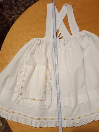 Traje fallera bebé azul