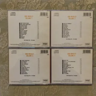 LOTE 9 CD Y 3 DOBLE CD BOB MARLEY