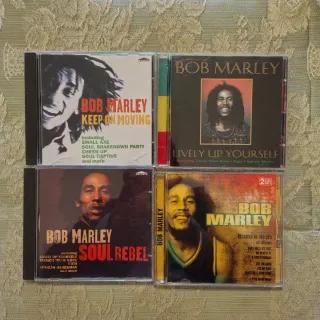 LOTE 9 CD Y 3 DOBLE CD BOB MARLEY