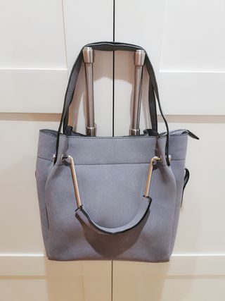 Bolso gris Paco Martínez nuevo