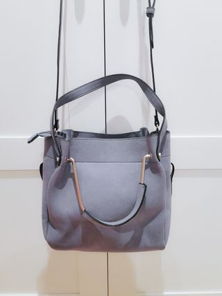 Bolso gris Paco Martínez nuevo