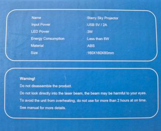 Proyector Luz Altvoz Estrellas