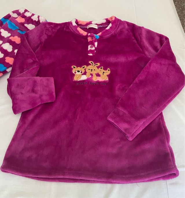 Pijama coralina T/ L