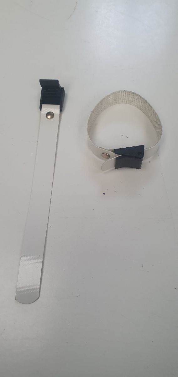 correa de pvc con hebilla de presión 