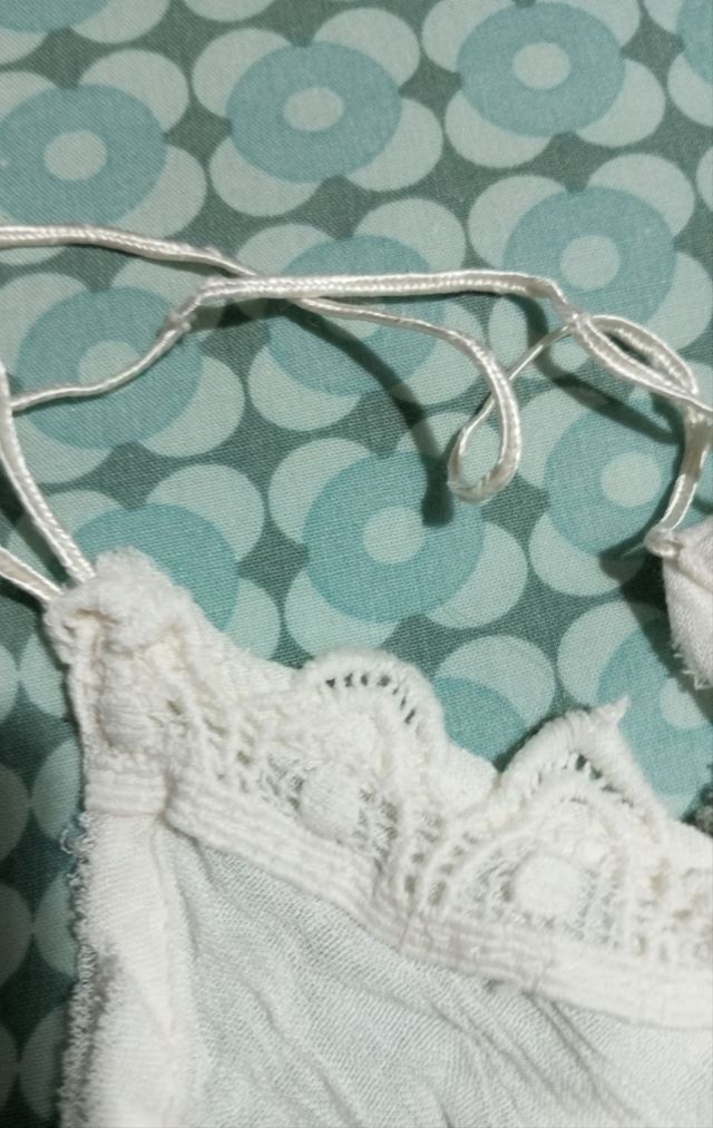 Blusa transparencia Lefties Talla L